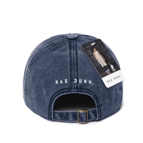 Navy Rae Dunn Licensed Bad Hair Day Embroidered Baseball Womens Casual Cap Hat - Picture 2 of 2